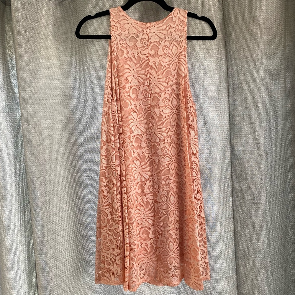 LACE DETAIL DRESS - Picture 3 of 4